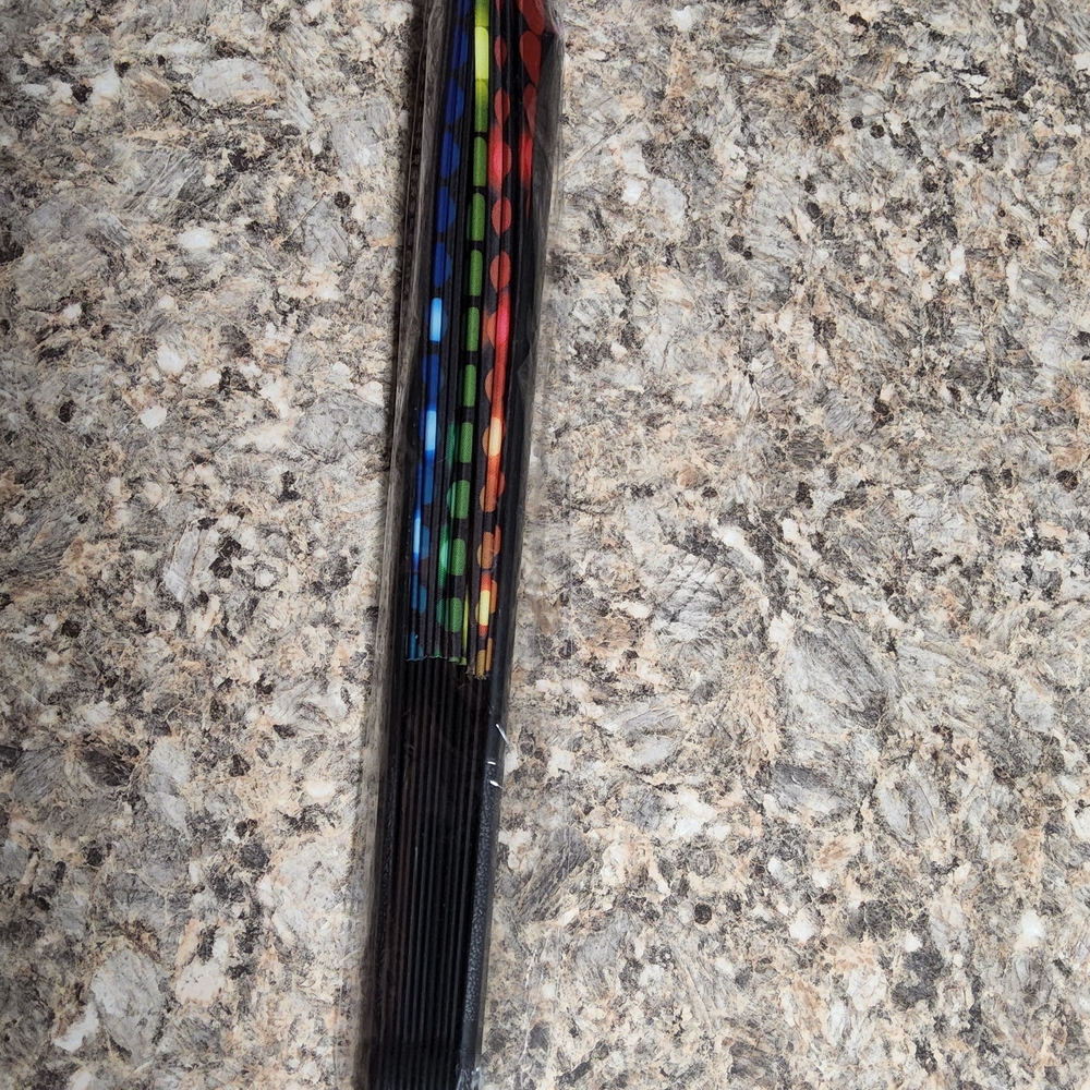 Colorful Dot Pattern Hand Fan - Picture 2 of 2